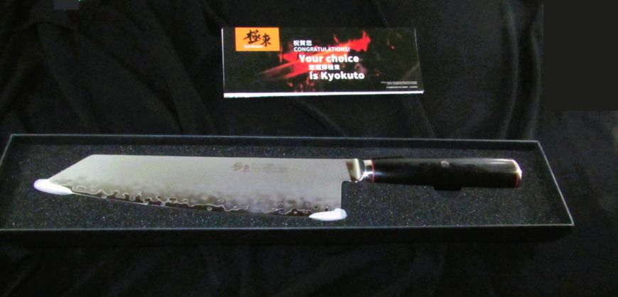 Ніж Шеф Gyuto/Chef Knife ламінат 3 шари, зі вставкою з японської сталі AUS-10 1937196788 фото