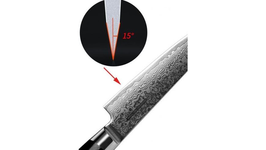 Ніж Шеф Gyuto/Chef Knife ламінат 3 шари, зі вставкою з японської сталі AUS-10 1937196788 фото